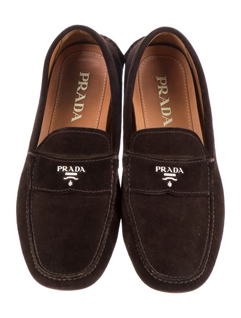 suede prada shoes|Prada nylon shoes.